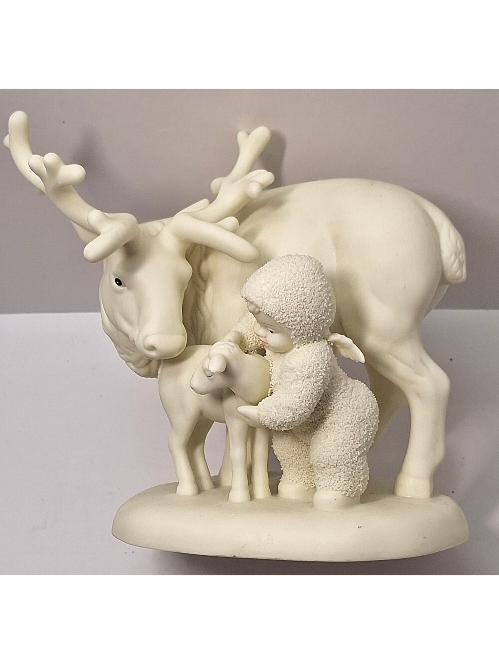 Vintage 1999 Dept 56 SnowBabies RETIRED "I CARIBOU YOU " Figurine